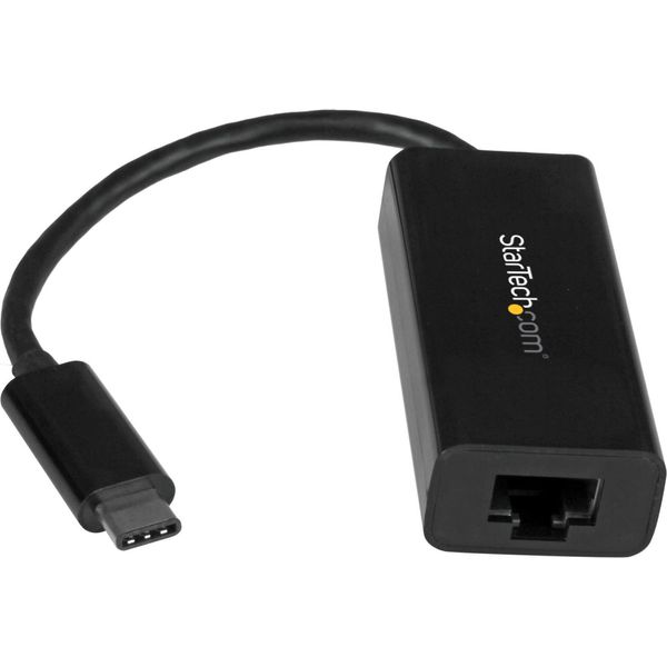 Startech.Com Adattatore Da Usb C A Gigabit Ethernet - Nero - Adattatore Di Rete Lan Da Usb 3.1 A RJ45 - Da Usb Tipo C A Ethernet (US1GC30B)-image