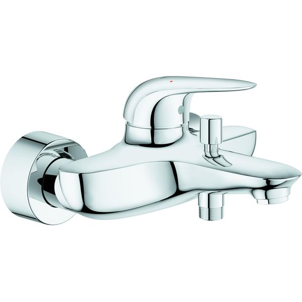 Grohe Wannen-Hebelmischer Eurostyle Wandmontage, Eigensicher Verchromt-image