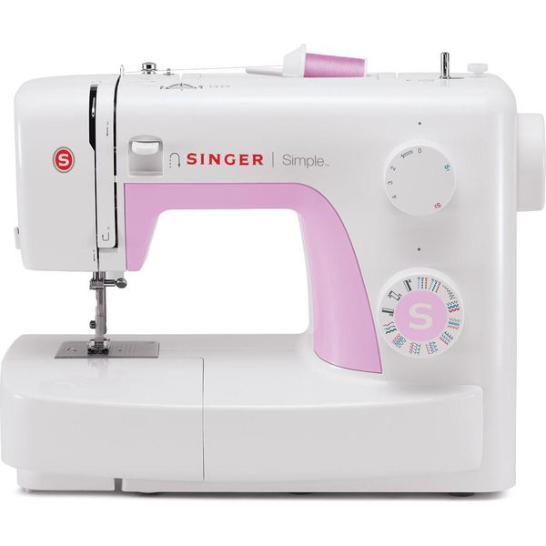 Singer 3223 Simple Macchina Da Cucire Automatica Bianco Rosa-image