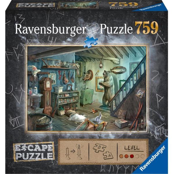 Puzzle Ravensburger Fuga Dal Seminterrato Proibito - Avventura Da 759 Pezzi-image