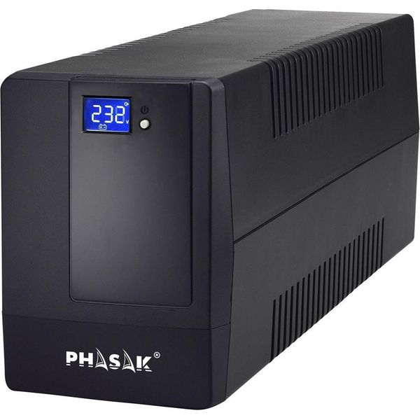Ups Phasak Interactive Line 2000 Va Lcd/ 2000VA/ 4 Uscite/ Formato Torre-image