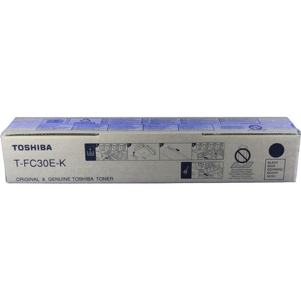Toshiba T FC30EK - Nero - Originale - Cartuccia Di Toner - Per E-Studio 2050C, 2051C, 2550C, 2551C (6AG00004450)-image