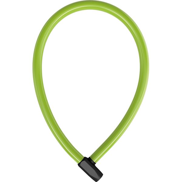 Lucchetto A Cavo Abus 4408K - Cavo In Acciaio Lungo 65 Cm Con Rivestimento In Plastica - Lucchetto Per Bicicletta Con Livello Di Sicurezza Abus 2 - Verde-image