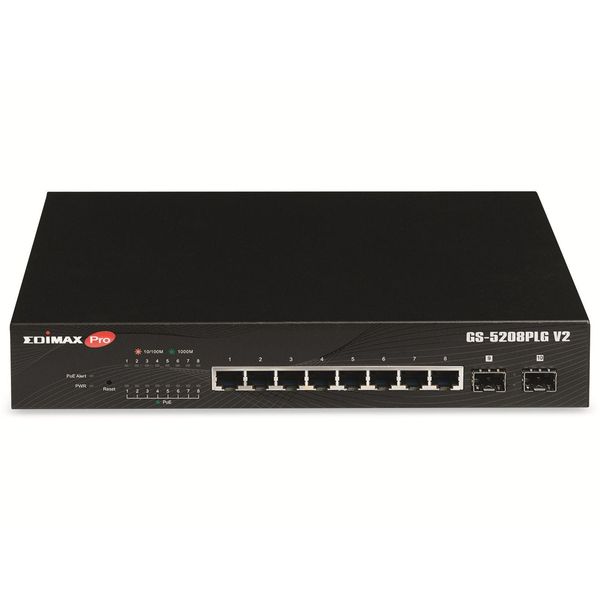 Edimax GS-5208PLG V2 Switch Edimax Pro 8X Ge GS-5208PLG V2 (Poe)-image