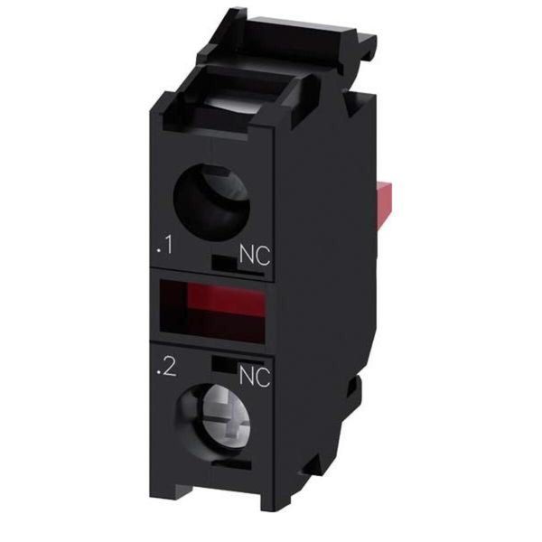 Siemens Ag Blocco Interruttore Ausiliario 1Ö Frontale 6A/AC Vite-image