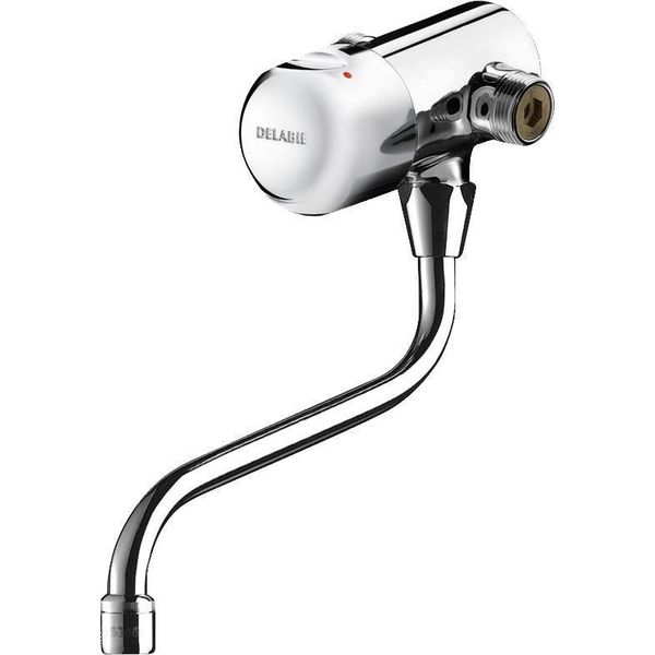 Delabie Parete Autochiudente Mbatt. Tempomix G3/4B Uscita Girevole 7 Sec.-image