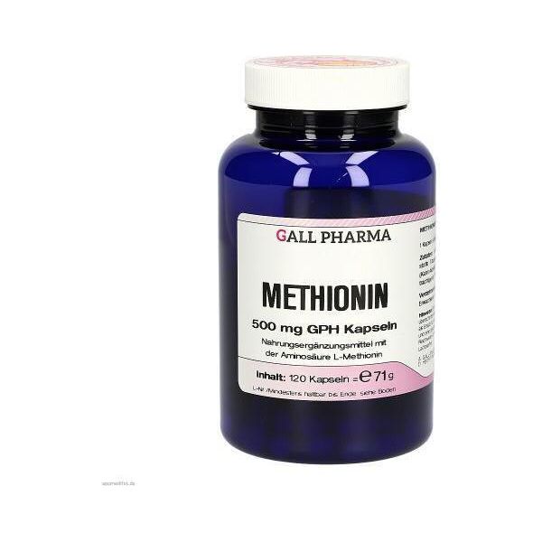 Metionina 500 Mg Gph Capsule 120 Capsule-image