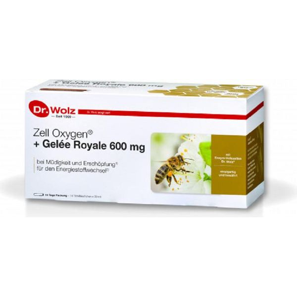 Cell Oxygen+Jelly Royale 600 Mg Fiale Da Bere 14X20 Ml-image