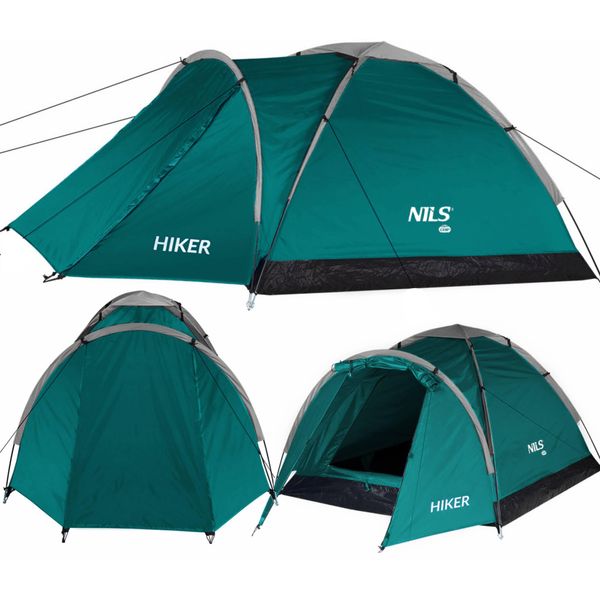 Tenda Da Trekking Nils Camp NC6010 Hiker Verde-image