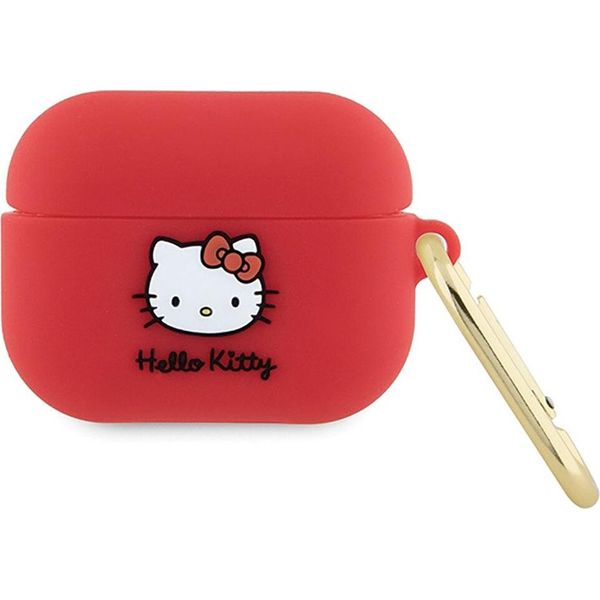 Hello Kitty Hkap3Dkhsf Airpods Pro Coverfuksja/Fuschia Silicone 3D Kitty Head-image