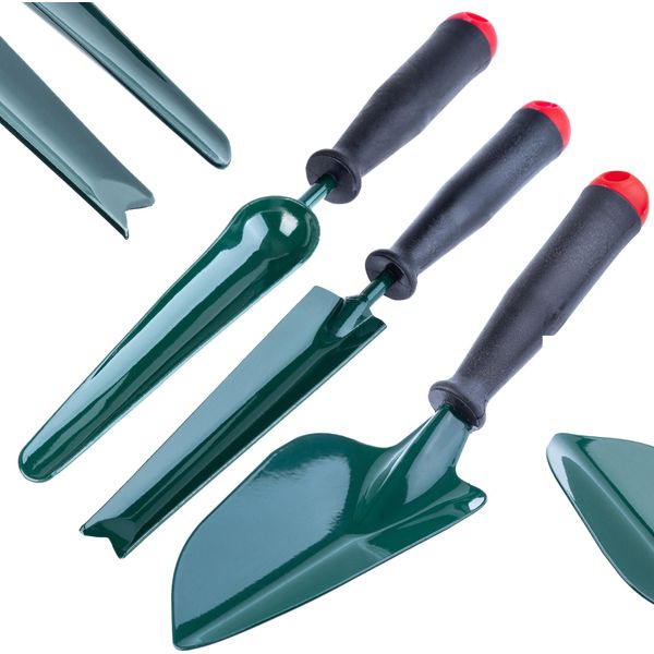 Set Di Attrezzi Da Giardino Kadax 3In1 Cazzuola Larga Taglierina Da Giardino Forte-image