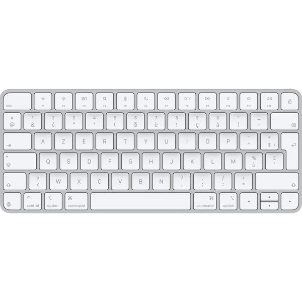 Apple Magic Tastiera Universale Usb + Bluetooth Azerty Francese Bianco-image