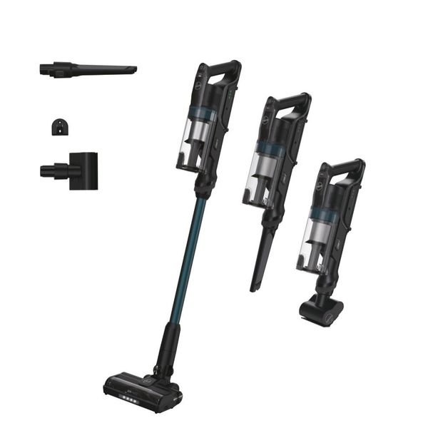 Hoover HF1P10P 011 Batteria A Secco Senza Sacco 0,7 L 165 W Nero, Blu 2,2 Ah-image