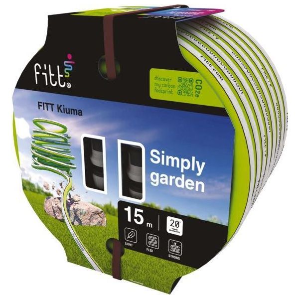 Tubo Da Giardino Kiuma Lime 15 M Ø 13 Mm (1/2)-image