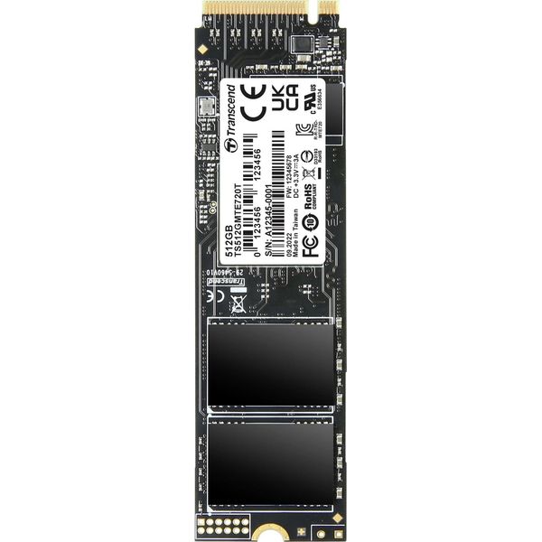 Ssd Pcie Interno Transcend Da 512 Gb TS512GMTE720T-VS1 (TS512GMTE720T-VS1)-image
