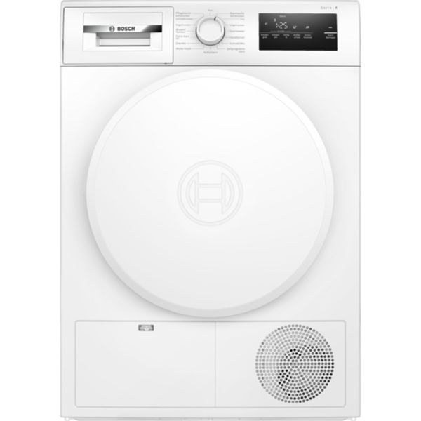 Asciugatrice A Pompa Di Calore Bosch Serie 4 WTH83004, 8 Kg, Bianco-image