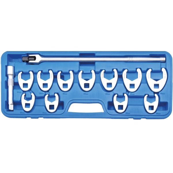 HahnenfußSchlüSsel-Satz | Antrieb Innenvierkant 12,5 Mm (1/2") | 12,5 Mm (1/2"") | Sw 20 - 32 Mm | 13-Tlg."-image