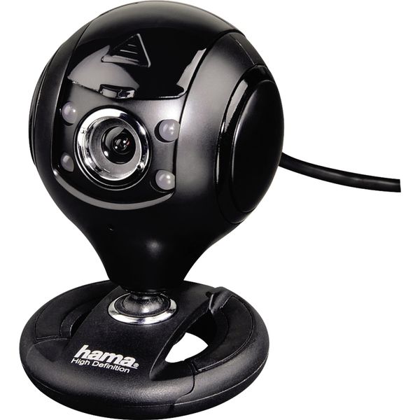 Hama "Spy Protect"" Hd Webcam - Web-Kamera - Farbe - 1,3 Mp - 1280 X 720 - Audio - USB2.0 (53950)"-image