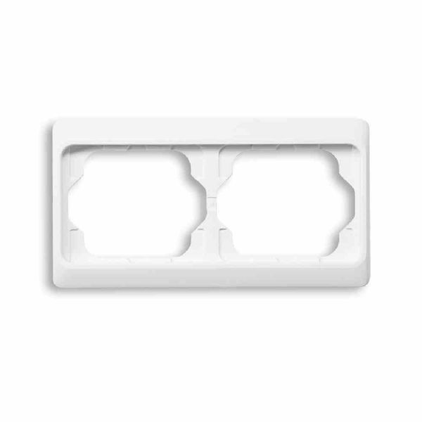 Busch-Jaeger Telaio Di Copertura A 2 Ingressi Alfa 2CKA001754A2999 1722 KA-24G-image