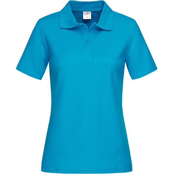Stedman ST3100 | Polo Donna Piqué 100 - Colore: Blu Oceano - Taglia: Xl-image