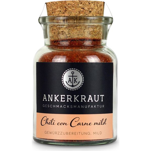 Ankerkraut Chilli Con Carne Preparato Di Spezie Delicato Barattolo Di Sughero 80G-image