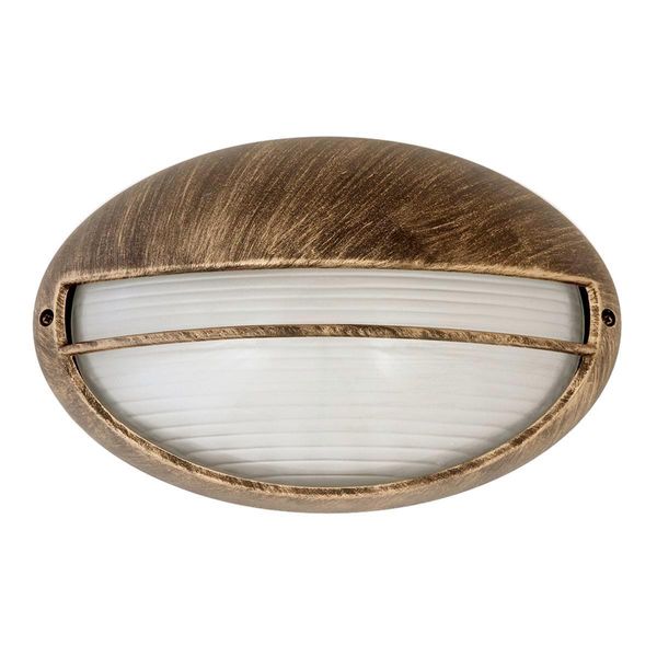 Lampada Da Parete Classica Per Esterni 1Xe27 Hektor Oro Antico 8496 Rabalux-image