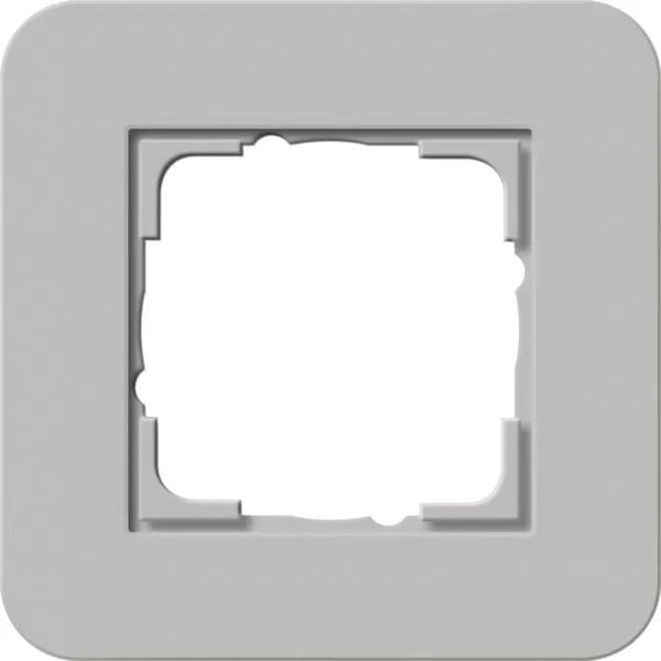 Telaio Di Copertura A 1 Canale Grigio/Antracite - Telaio A 1 Canale Grigio 0211422-image