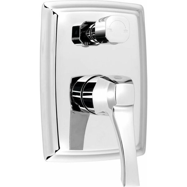 Sapho Dreamart - Miscelatore Da Incasso Per Doccia Con Interruttore E Corpo, Cromo DA042-image