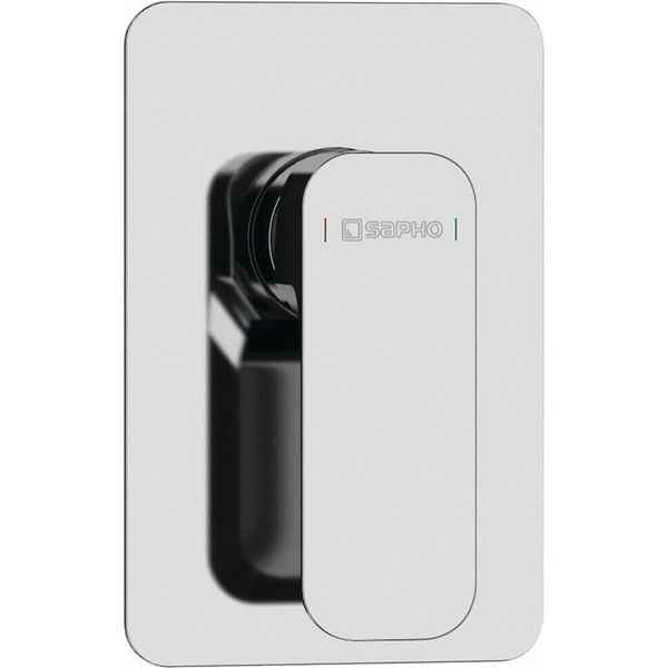 Sapho Spy - Miscelatore Per Doccia Da Incasso, 1 Uscita, Cromo PY41-image