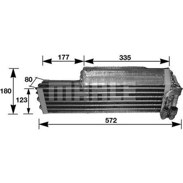 Inserto Filtro Aria Condizionata Evaporatore Mahle Per Mercedes S-KLASSE-image
