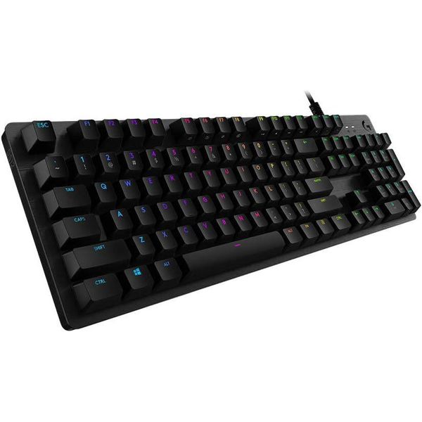 Logitech G 920-008946 - Con Cavo - Usb - Interruttore Meccanico - Qwerty - Led Rgb - Fibra Di Carbonio-image