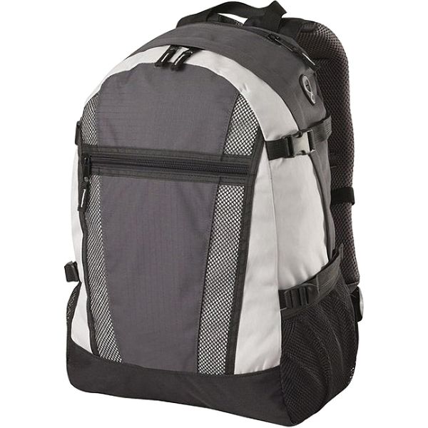 Zaino Sportivo Shugon Indiana, 20 L BC1103 (Taglia Unica) (Grigio Scuro/Grigio Bianco)-image