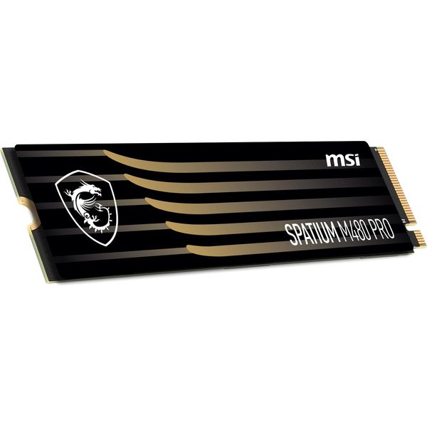 Msi Spatium M480 Pro Pcie 4.0 Nvme M.2 1TB Pci Express 4.0 3D Nand-image