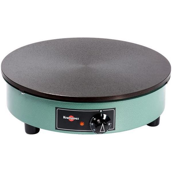Crepiera In Ghisa 40Cm 3000W Verde Krampouz Cebpa4Ao-image