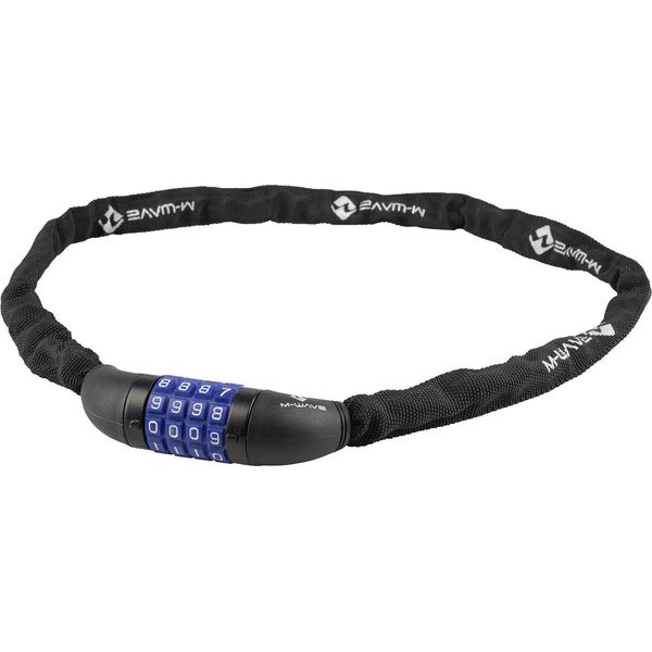 Serratura A Catena M-Wave M-Wave Con Serratura A Combinazione ø3,5*900Mm - Nero-image
