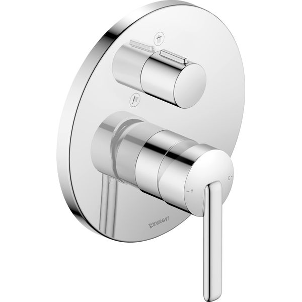 Duvarit Balcoon Mitigeur Monocommandé Pour Douche, Montage Encastré, 170X200 Mm, BA4210012010, BA4210012010-image