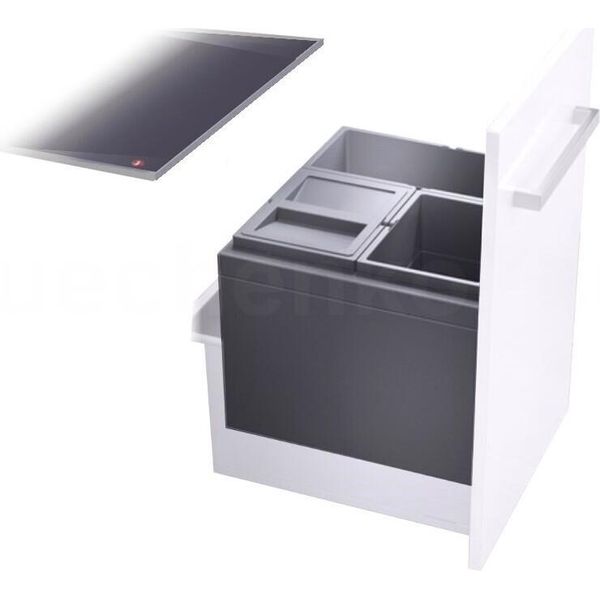 Cestino Hailo 3631591 Xl Inset 500 18/13/13 Triple-Xl 18 + 2X 13 Litri-image