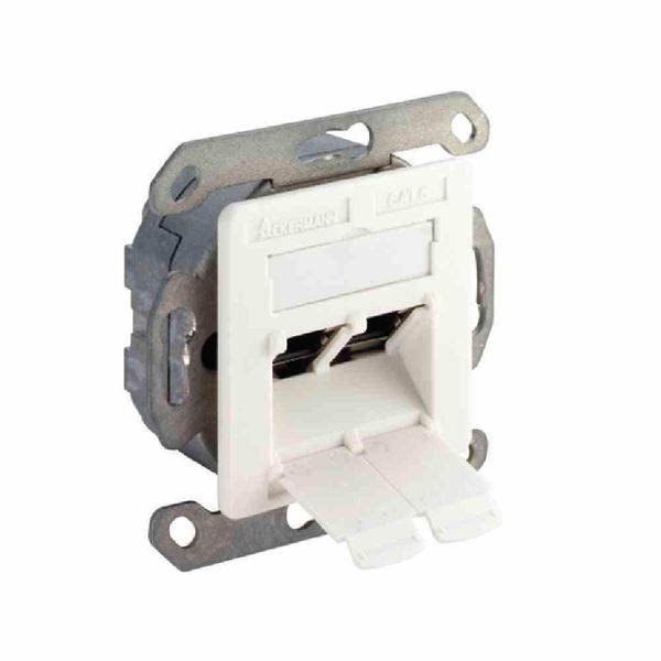 WAEG6V Presa 8/8 Ek/Ekr Lsa+, (Rw)Ral9010 - RJ45 8 (8) Uscita Dati Cat.6 Bianco 18879NB-image