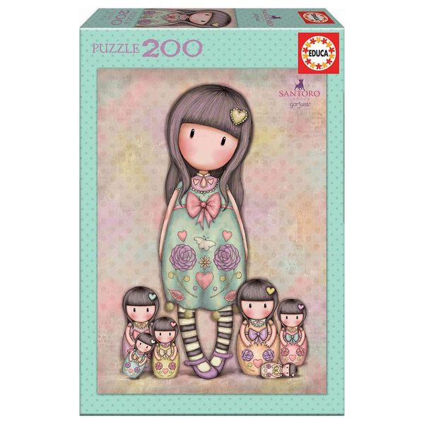 Educa- Sette Sorelle Gorjuss Puzzle Da 200 Pezzi Per Bambini, Età 6+ (17192) Educa-image