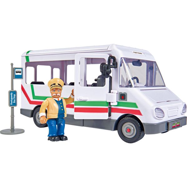 Simba 109251073 Simba Feuerwehrmann Sam Trevors Bus Spielzeugauto-image