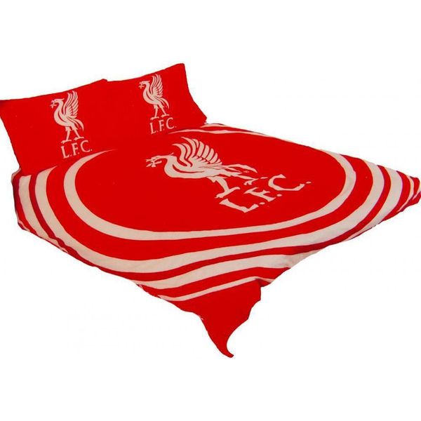 Set Di Biancheria Da Letto Liverpool Fc Pulse, Letto Matrimoniale TA2733 (Letto Matrimoniale) (Rosso)-image