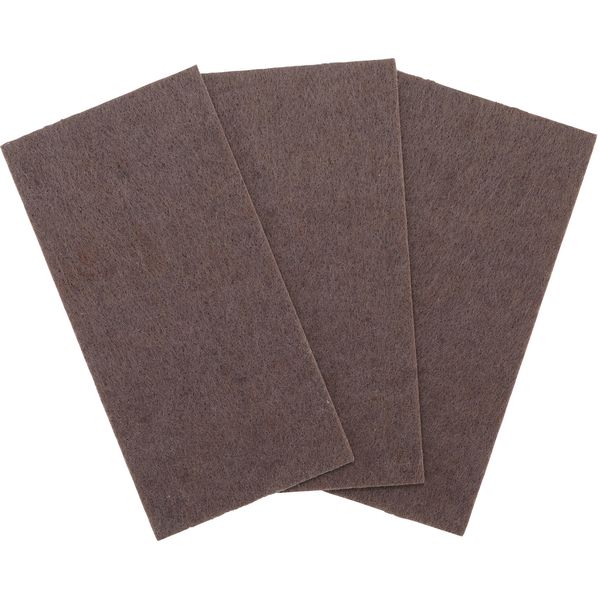 Piedini In Feltro | Piastre | Marrone | 100 X 200 Mm | 3 Pz.-image