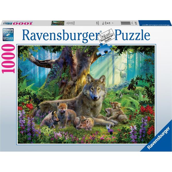 Ravensburger 15987 Ravensburger WöLfe Im Wald Puzzle 1000 Teile-image