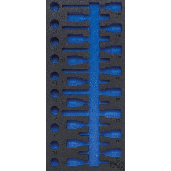 Bgs Inserto Carrello Officina 1/3 Vuoto Per Art. 4119 - 4119-1-image