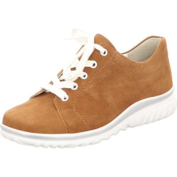 Semler Scarpe Da Donna Stringate Sportive Suola In Gomma Marrone-image