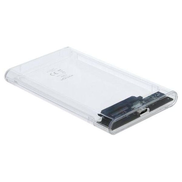 Delock 2,5 Contenitore Esterno Sata Hdd > USB3.0 - SpeichergehäUse - 2.5" (6,4 Cm) - Sata 6Gb/S - 6 Gbit/S - Usb 3,1 (Ge"-image