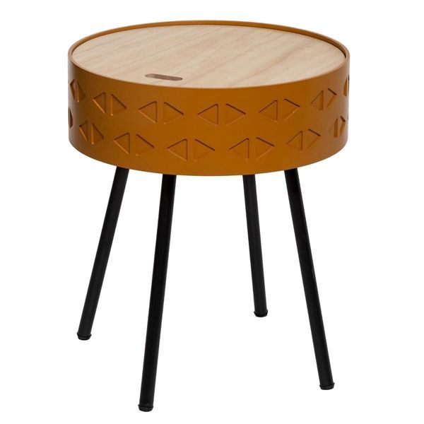 Truhen-Couchtisch "Shiro"" Senffarben - Atmosphera Interior Designer"-image