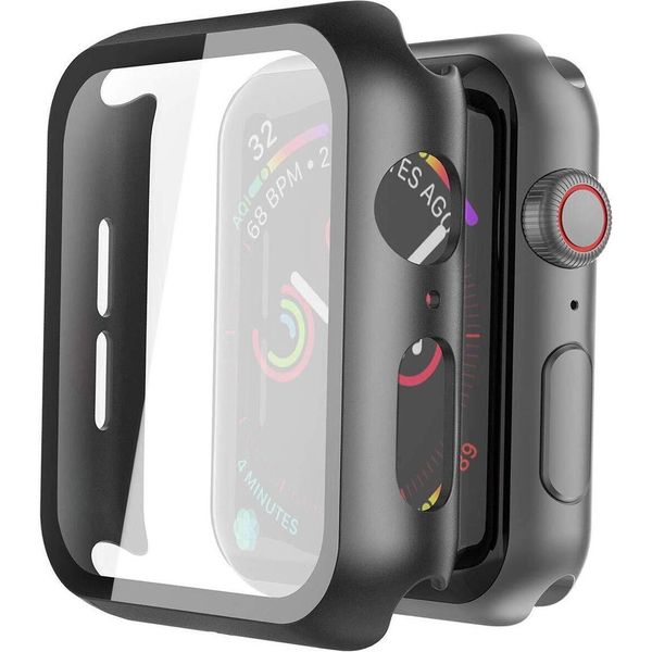 Inf Proteggi Schermo Apple Watch 4/5/6 (44 Mm) Apple Watch Se (44 Mm) Vetro Temperato Nero-image