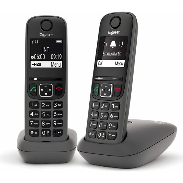 Gigaset AE690 - Telefono Analogico/Dect - Cordless - Vivavoce - 100 Voci - Id Chiamante-image