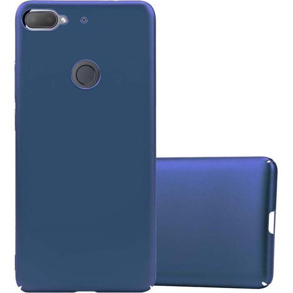 Cadorabo Cover Per Htc Desire 12 Plus Cover Protettiva In Blu Custodia Rigida Per Telefono Cellulare Cover Case-image